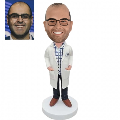 Casual Physical Therapist Bobblehead Doll