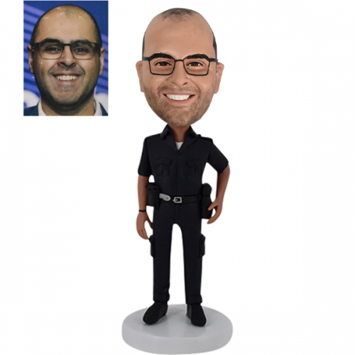 Custom bobbleheads policeman