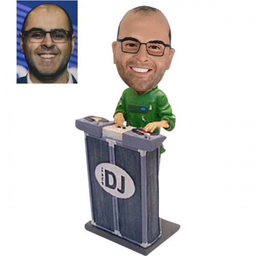 Custom DJ Guy bobblehead