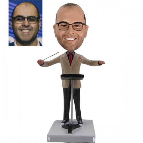 Music conductor bobbleheads Bulk choir director