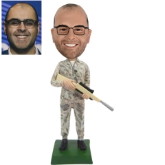 Hunter bobblehead doll