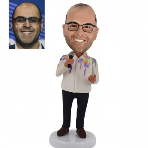 Make your own Singer bobbleheads