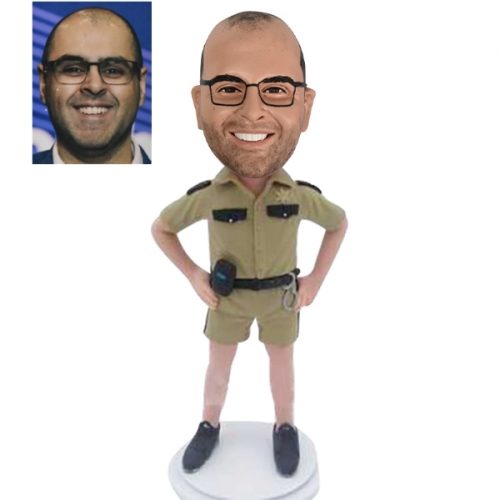 Personalized Police Bobblehead