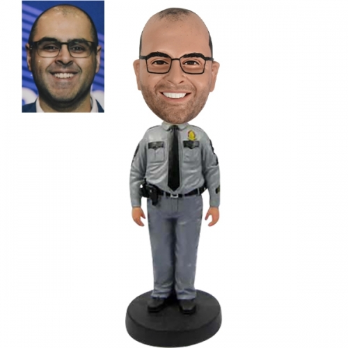 Policeman bobblehead doll