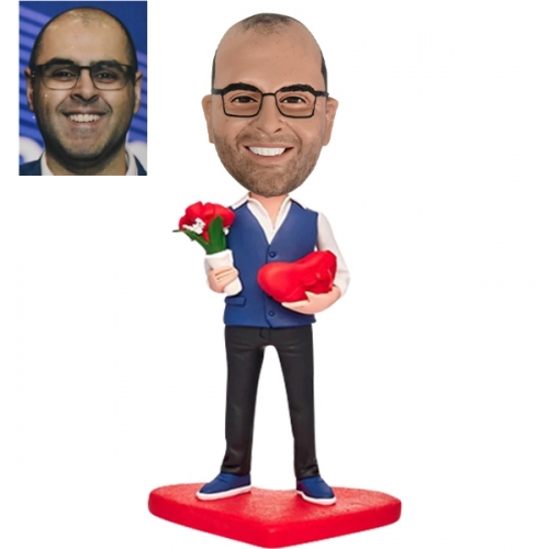 Valentine's Day Custom Bobblehead