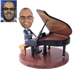 Pianist bobbleheads