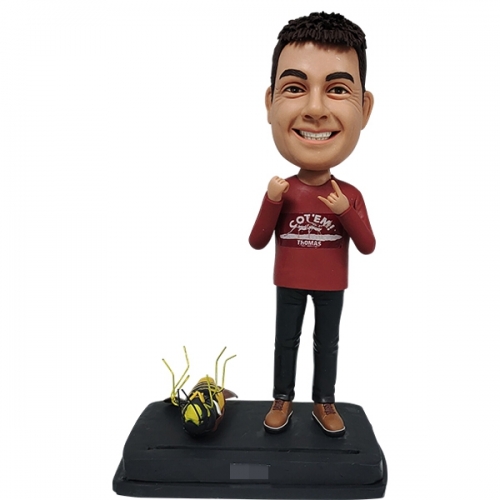 Custom Bobble head with Gryllid