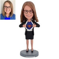 Custom Bobblehead Superwoman