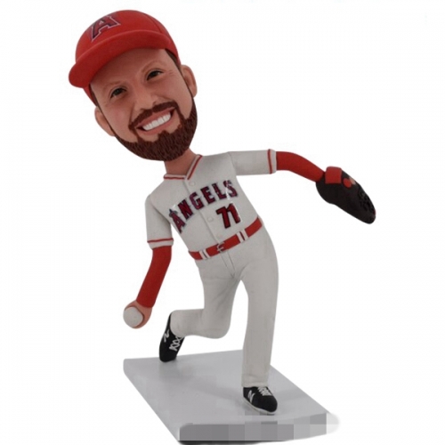 Custom Bobblehead Los Angeles Angels Baseball