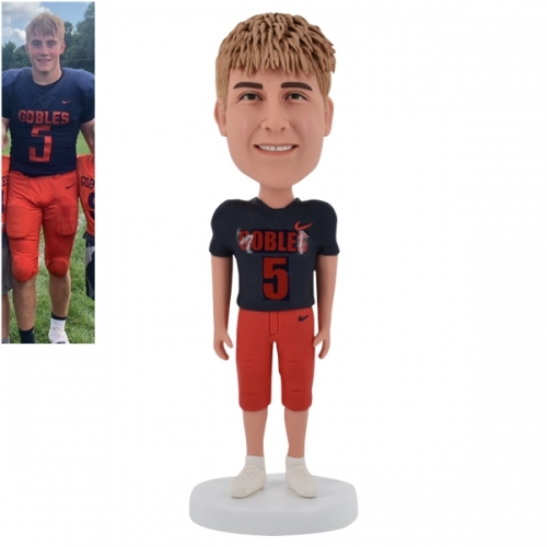 Personal Bobblehead football player from picture