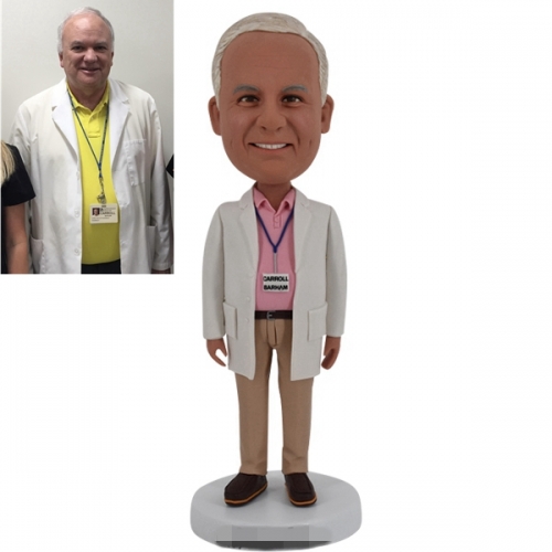 Pharmacy Pharmacist Bobbleheads customized from picture