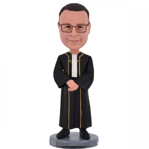 Custom pastor bobblehead fast delivery