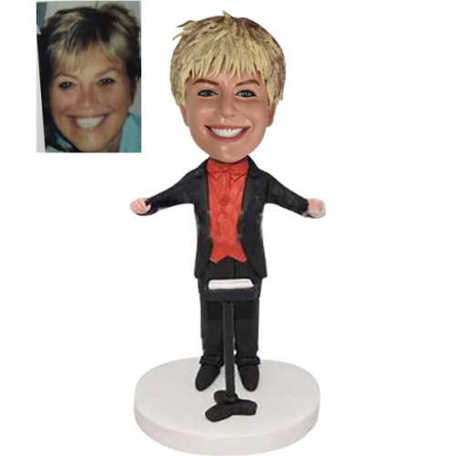 Custom Music Conductor Bobblehead choir director