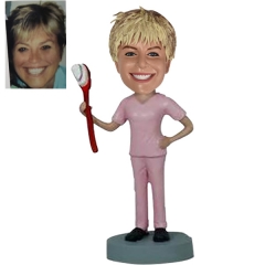 Dental Hygenist Bobbleheads Custom