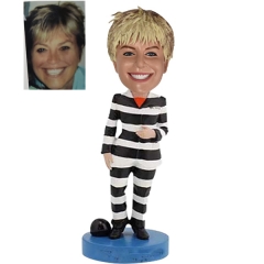 Custom bobbleheads in Prison Jumpsuit