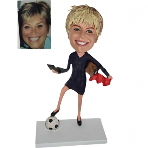 Busy funny office bobbleheads Custom