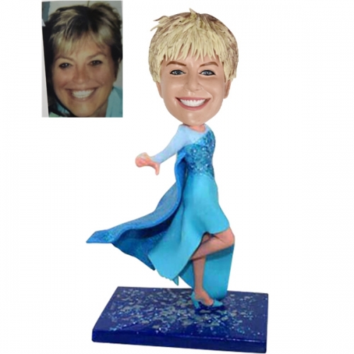 Elsa Personalized Bobblehead