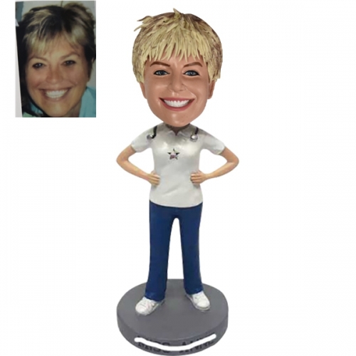 Custom Nurse Doctor Bobblehead