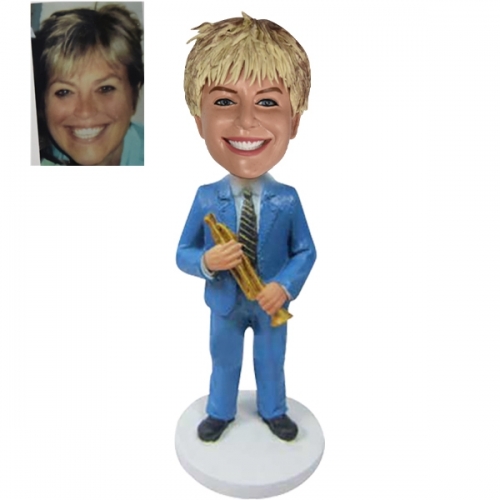 Custom Trumpet bobbleheads  player