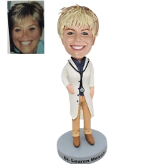 Personalized Pediatrician Bobblehead