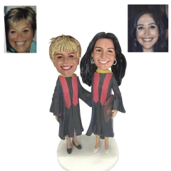 Personalized Bobbleheads For Graduation Gift, Custom College Student Bobbleheads