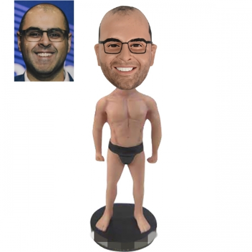 Custom Body builder bobblehead fitness