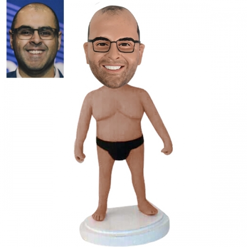 Custom Sumo bobble head doll