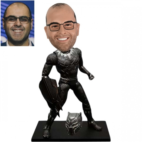 Custom Panther Bobblehead