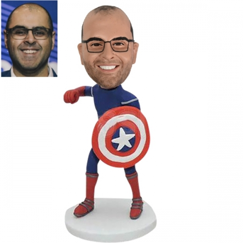 Bobblehead Captain America Custom