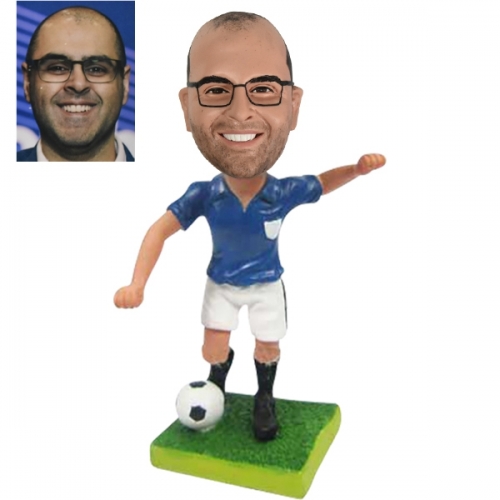 Custom bobblehead soccer from picture