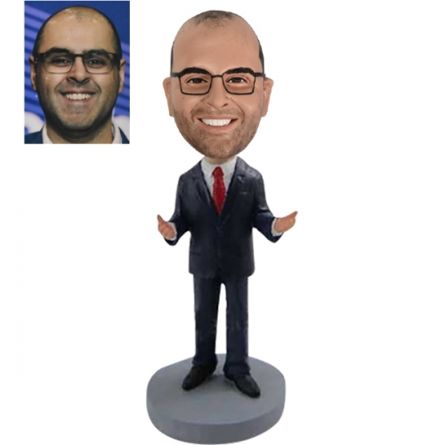 Custom Bobblehead Thumbs Up