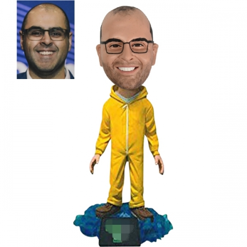 Custom Breaking Bad Walter White Bobble Head