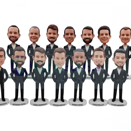 Groomsmen bobbleheads bulk