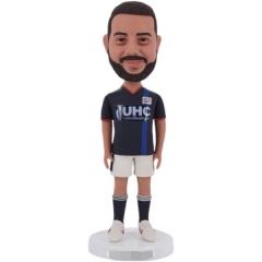 Custom Coach Bobblehead UHC soccer doll