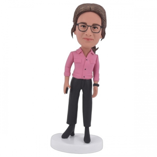 Teacher bobble head custom female professor