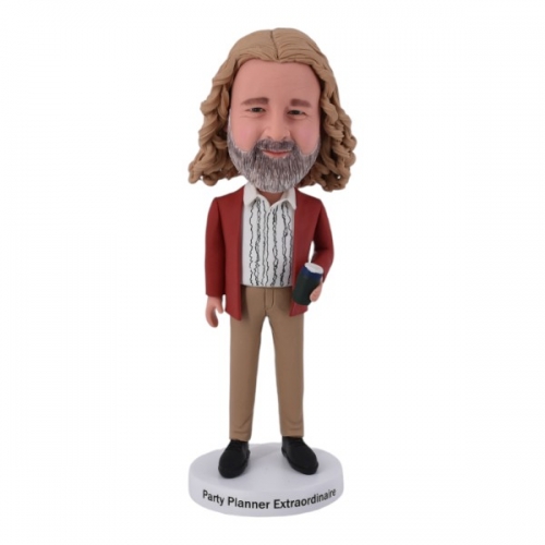 Custom Party Planner Bobblehead figurine gift for wedding planner