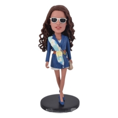 Custom Stylish Bobblehead fashionable female