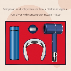 Massager thermos cup hair dryer Blue