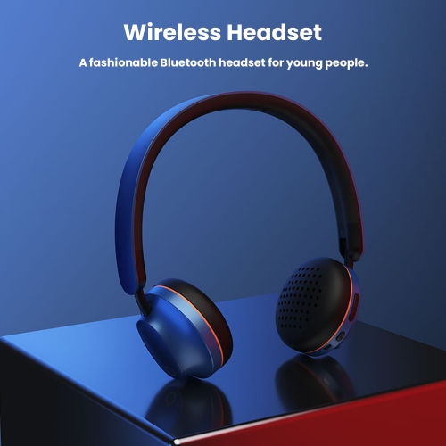 Head wearing Bluetooth headset metal folding telescopic 5.0 headset bass stereo phone universal callable