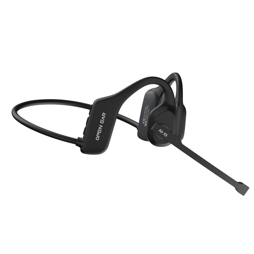 Open X3 air bone conduction bluetooth headset  wireless sports headphones with microphone call clear