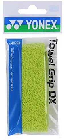 YONEX Towel Grip Deluxe-Made in Japan (AC402DX)-LimeGrn Single Package