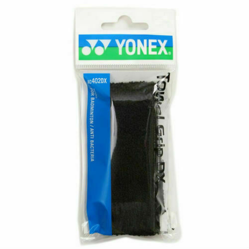 YONEX Towel Grip Deluxe-Made in Japan (AC402DX)-Black Single Package