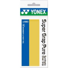 YONEX Super Grap PURE Grip AC108EX-Yellow Single Package