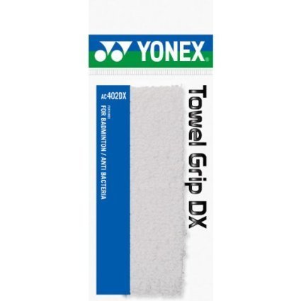 YONEX Towel Grip Deluxe-Made in Japan (AC402DX)-White Single Package