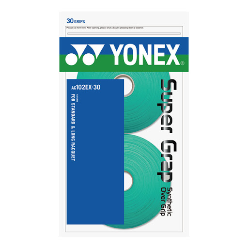 YONEX Super Grap Grip 30 Pack Coil-Green (AC102EX30)