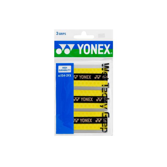 YONEX Wet Tacky Grap (3wraps) (AC154-3EX)-BrightYellow