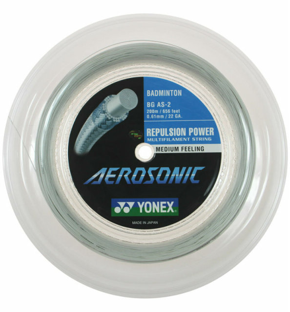 YONEX STRING BG AeroSonic (200m Coil)