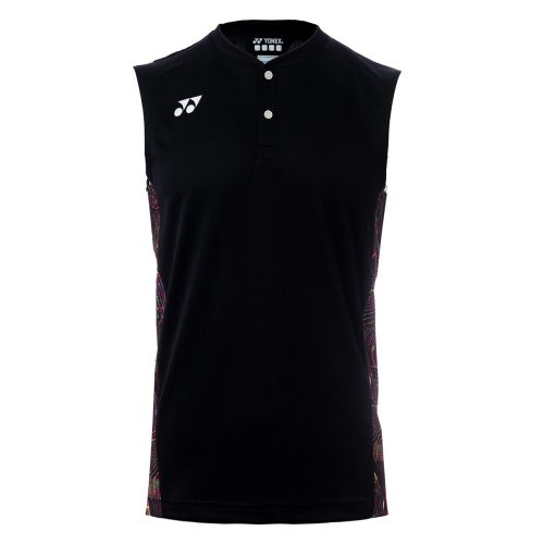 YONEX 10233EX MEN’S SLEEVELESS TOP BLACK (Clearance)