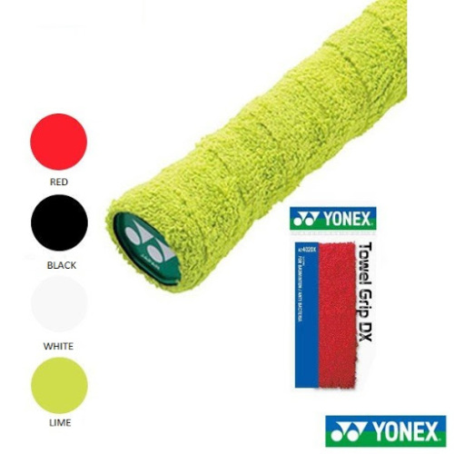 YONEX Towel Grip Deluxe-Made in Japan (AC402DX)-Red Single Package