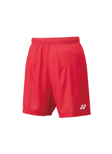 YONEX Mens Knit Shorts 15100EX - Ruby Red